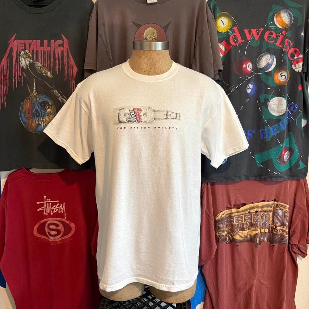 Vintage 2000s Coors Light Beer Promo T-shirt